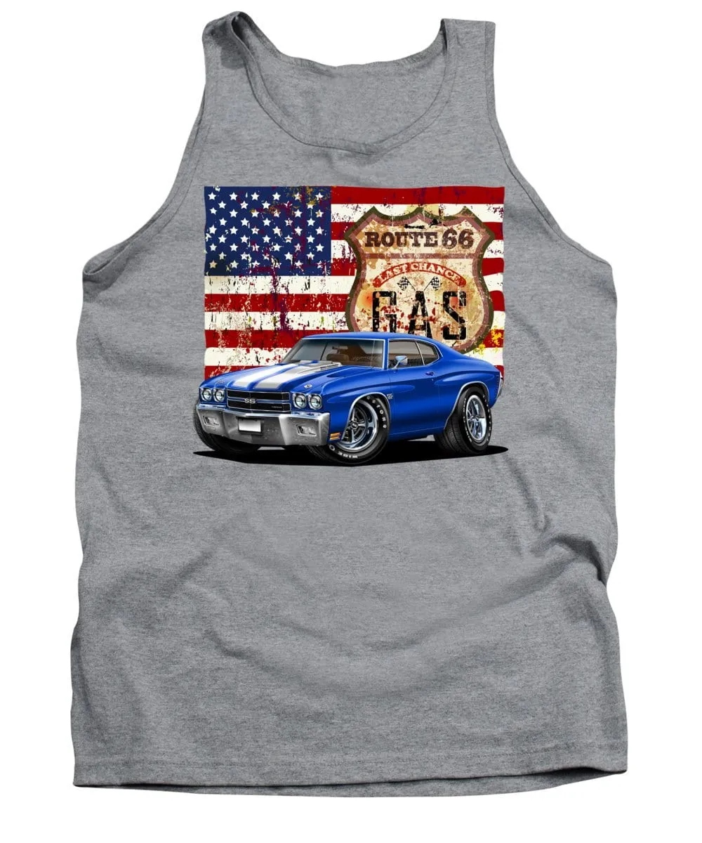 1970 Chevelle Flag - Tank Top