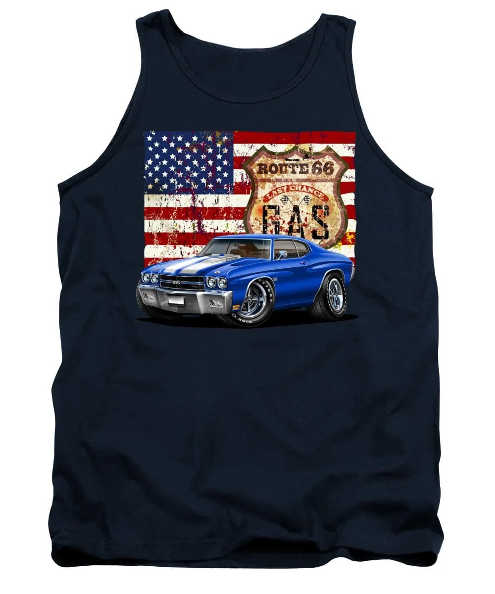 1970 Chevelle Flag - Tank Top