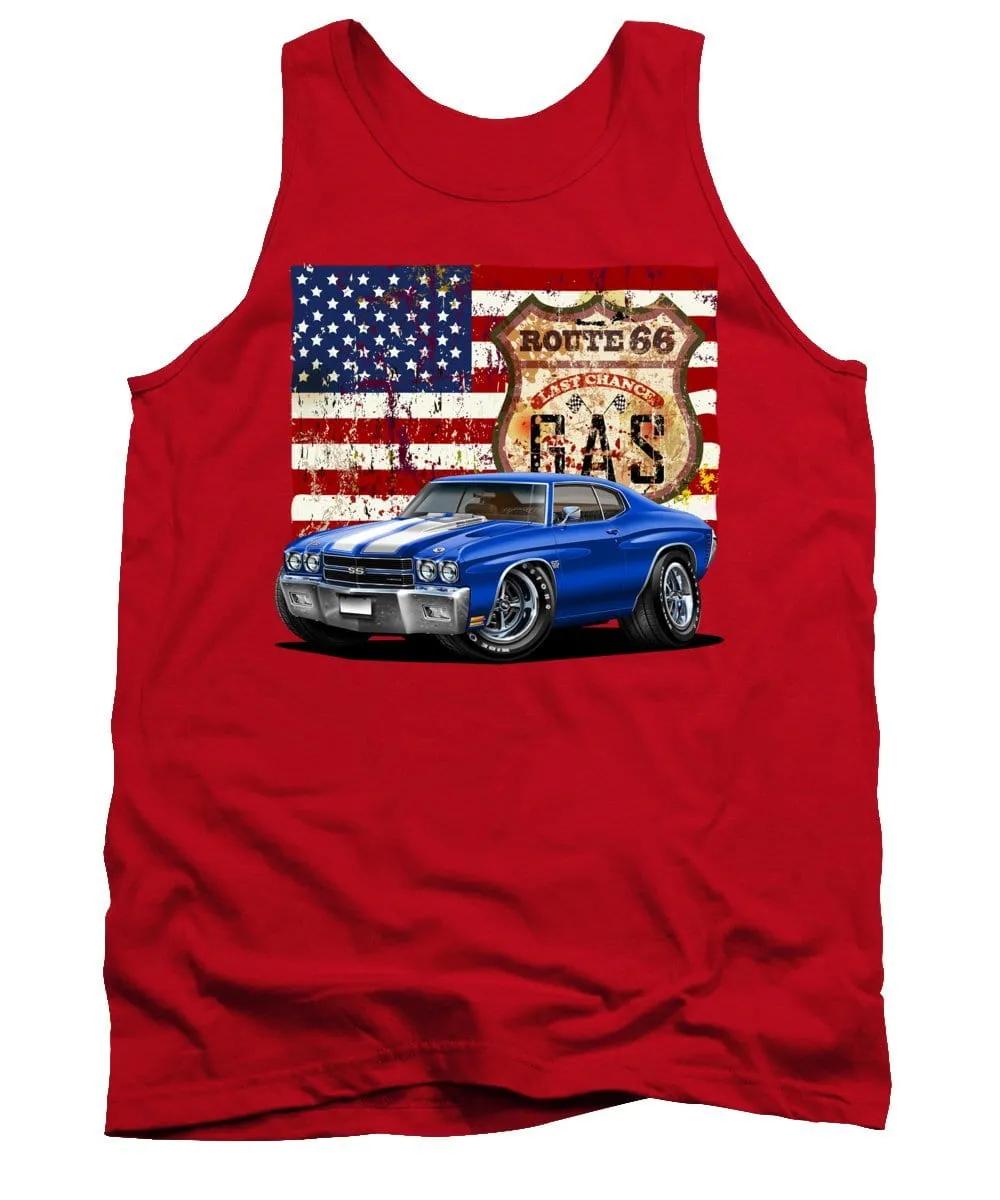 1970 Chevelle Flag - Tank Top