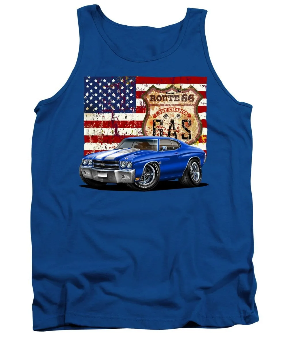 1970 Chevelle Flag - Tank Top