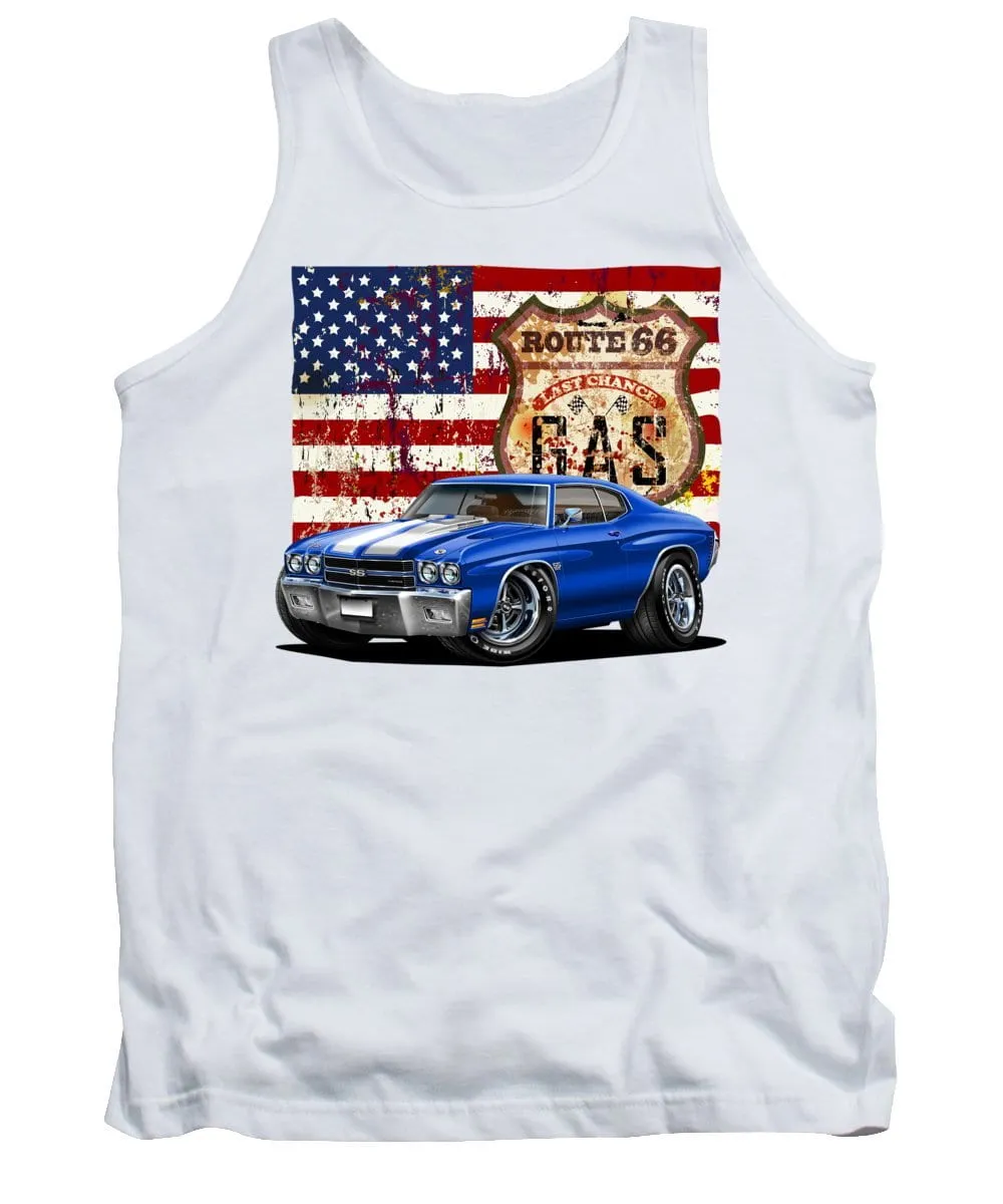 1970 Chevelle Flag - Tank Top