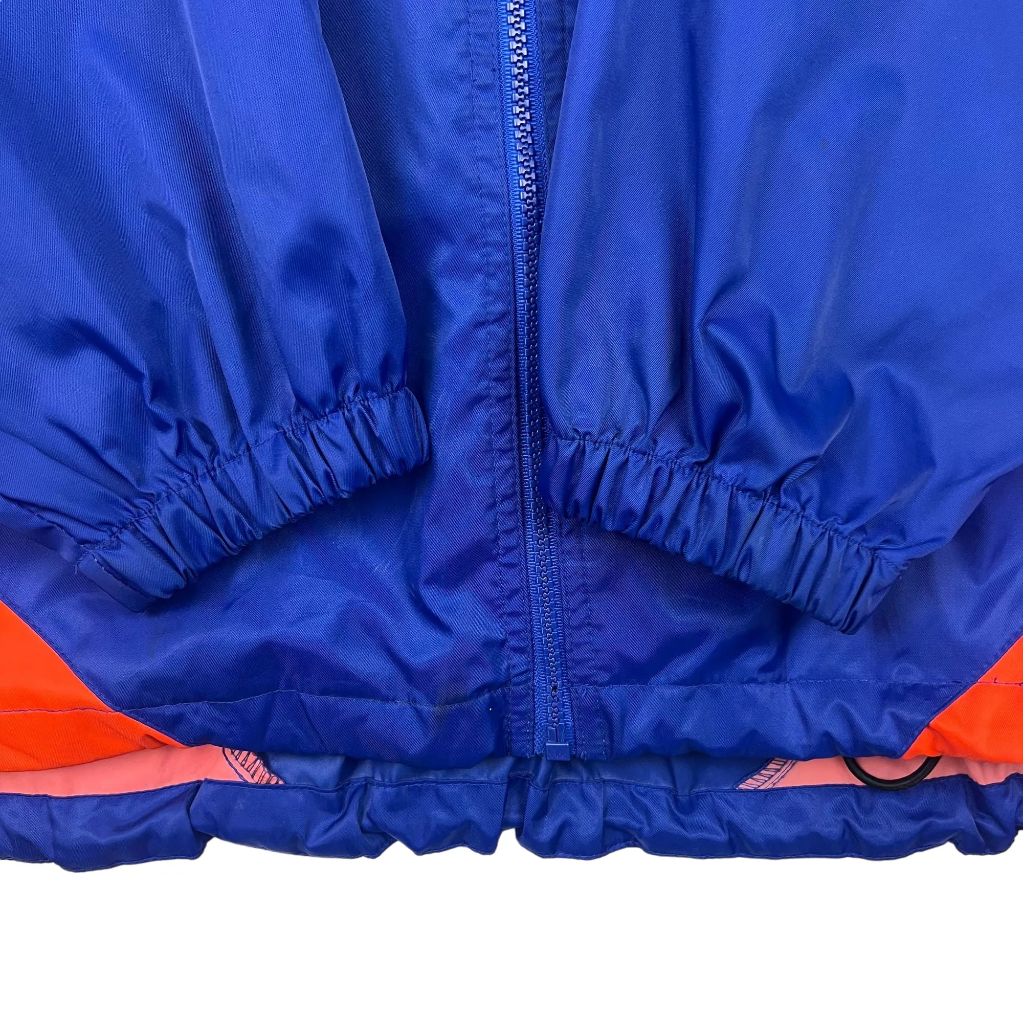 Adidas 90's Track Windbreaker Jacket Blue Orange