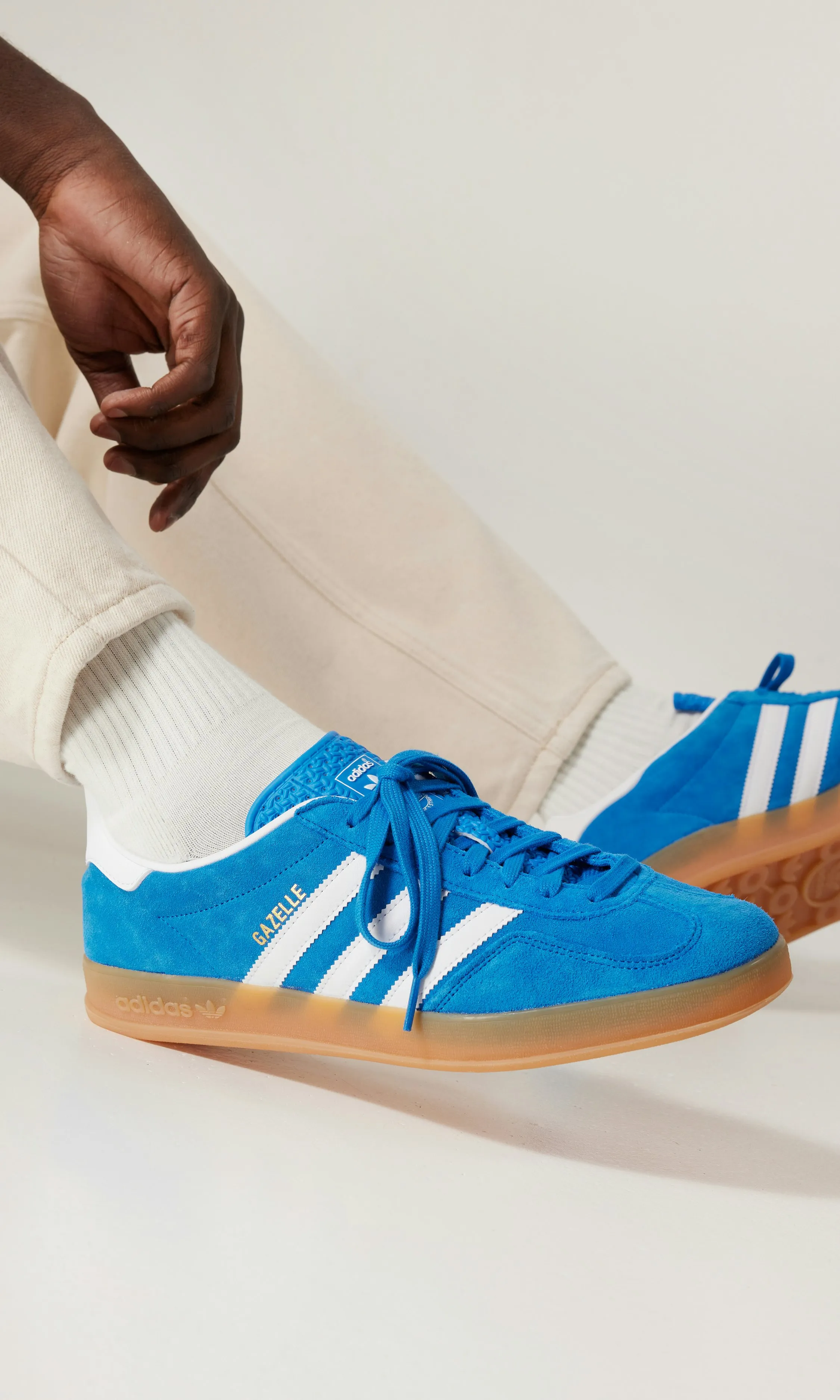 adidas Gazelle Indoor Sneakers Blue | Unisex | Junkyard