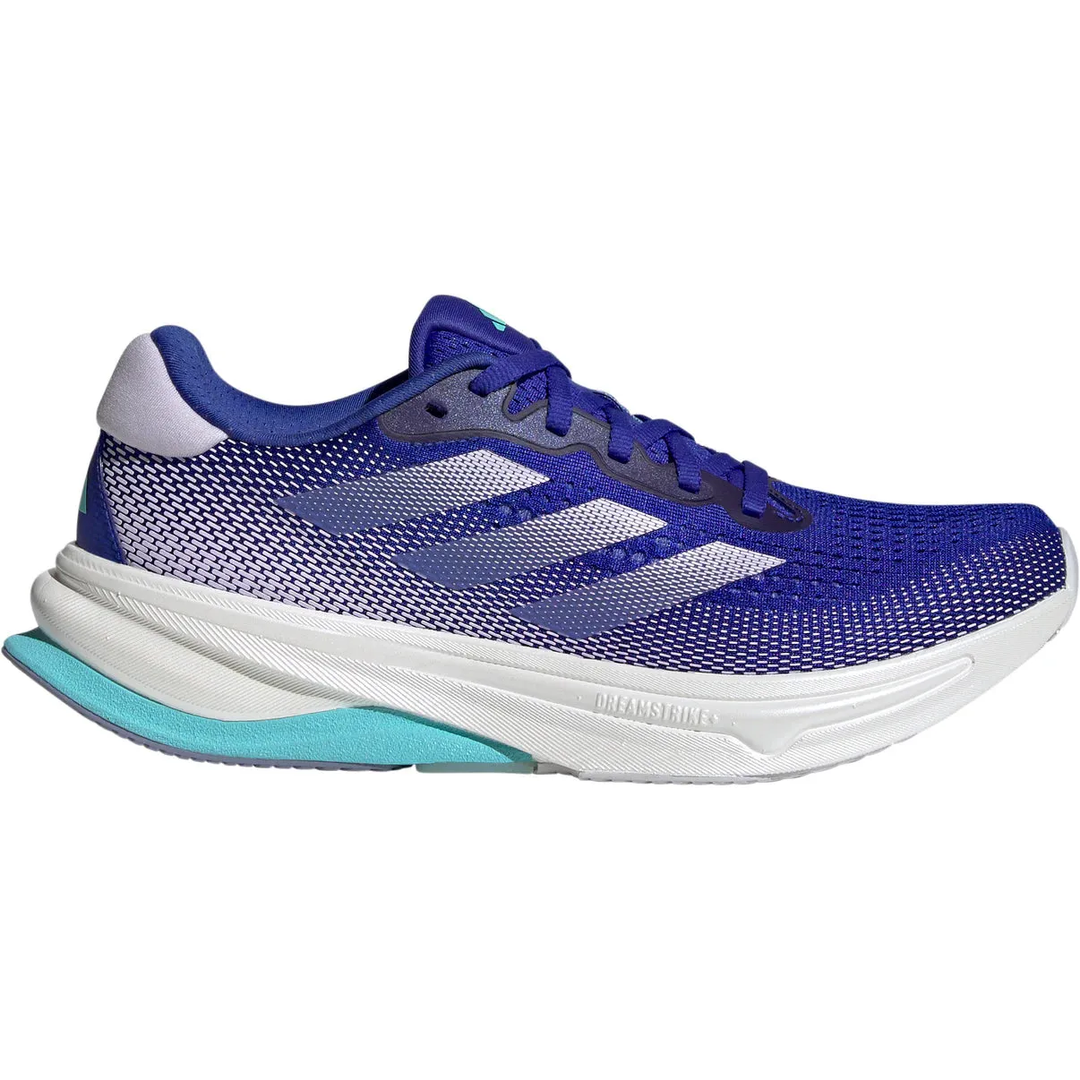 adidas Women's Supernova Solution Running Shoes Lucid Blue / Purple Tint / Flash Aqua