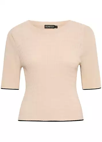 Adrianna Pullover by Soaked in Luxury | Look Again