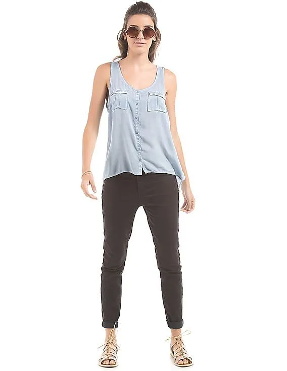 Aeropostale High Low Hem Tank Top