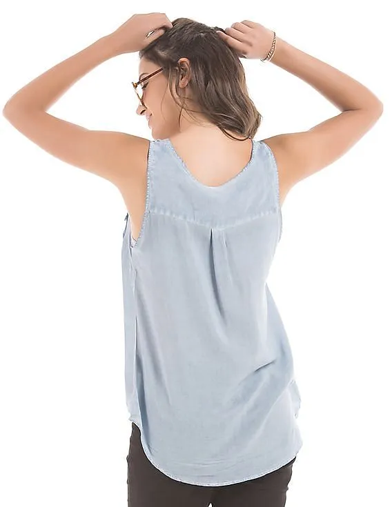 Aeropostale High Low Hem Tank Top