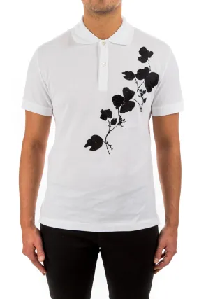 Alexander Mcqueen Polo Ink Flower | Credomen