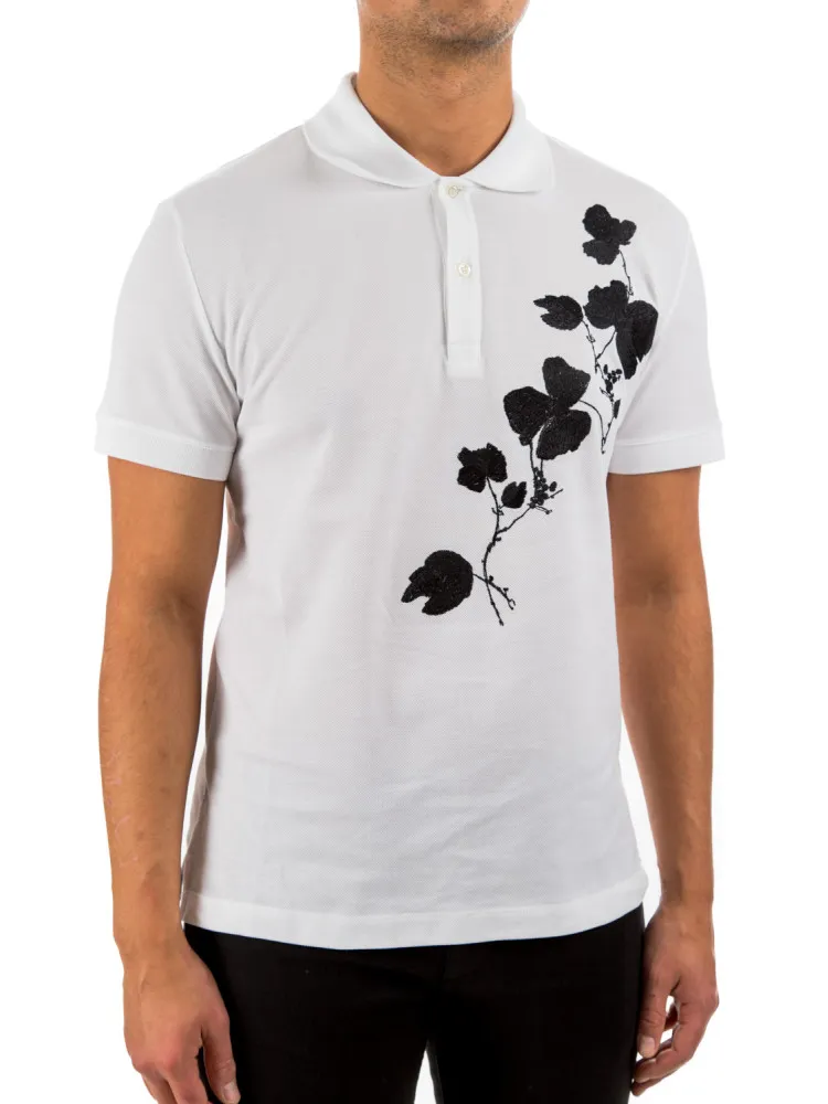 Alexander Mcqueen Polo Ink Flower | Credomen