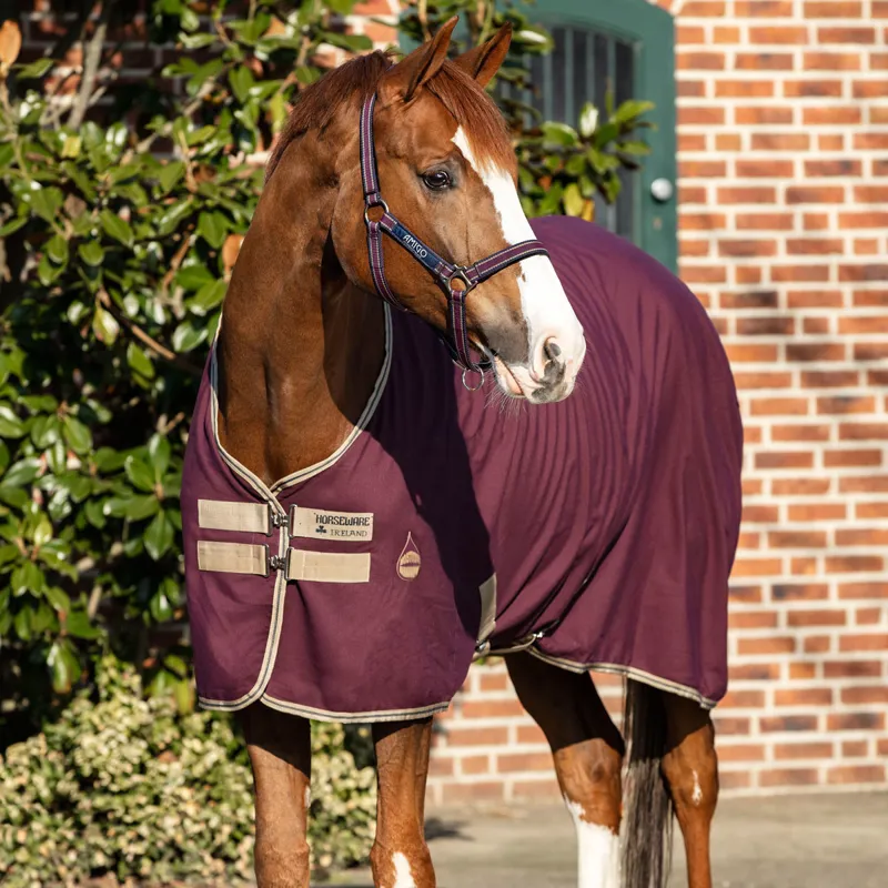 Amigo Stable Sheet - Fig/Navy/Tan