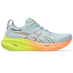 Asics Men's Gel-Nimbus 26 Paris Running Shoes Cool Grey / Safety Yellow