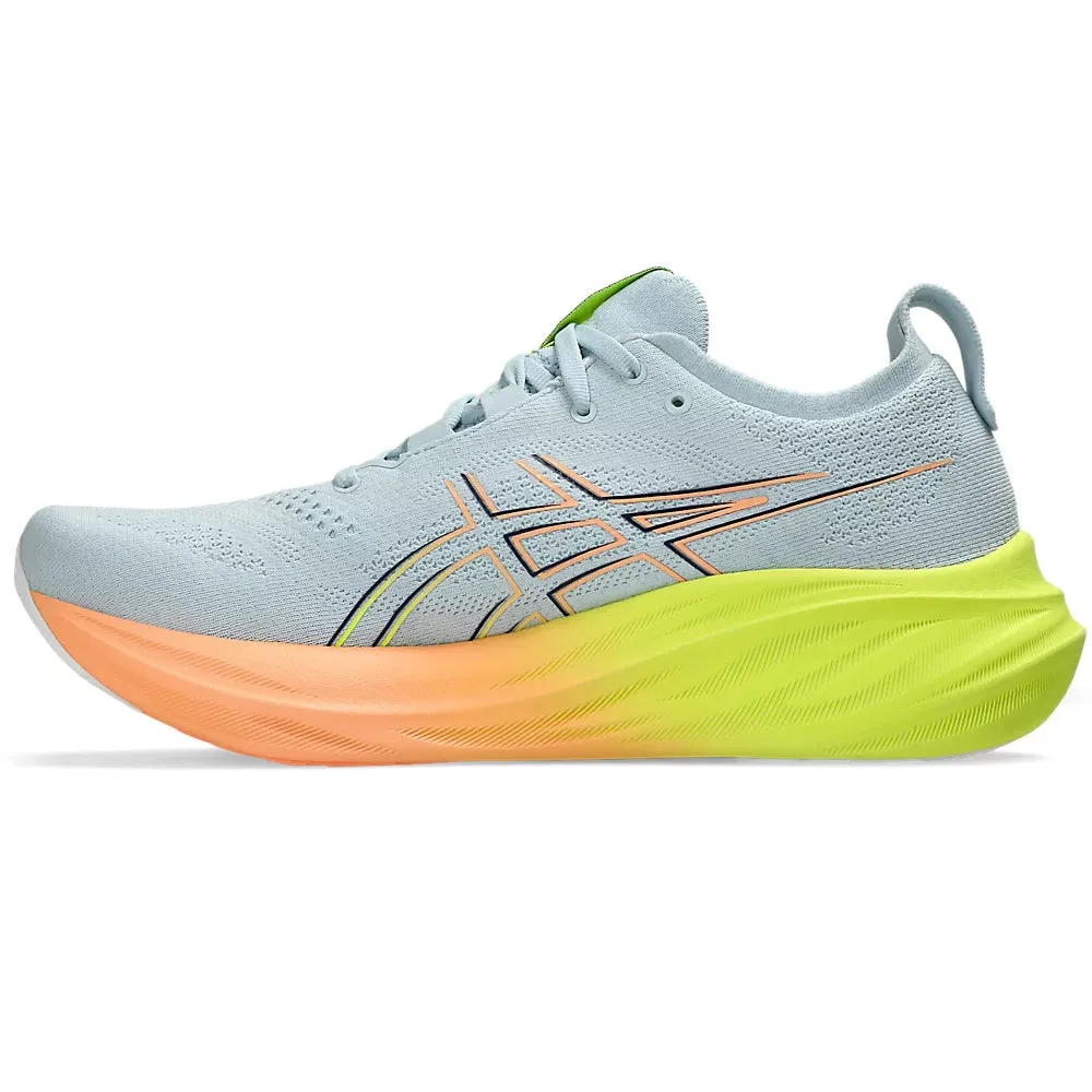 Asics Men's Gel-Nimbus 26 Paris Running Shoes Cool Grey / Safety Yellow