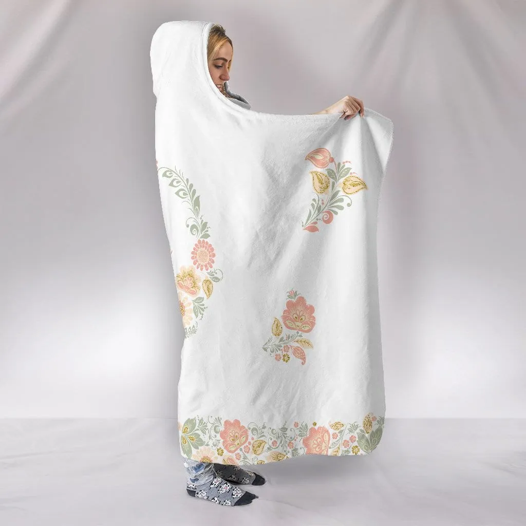 Best Grandma Ever Peach Hooded Blanket