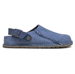 Birkenstock Unisex Sandals Lutry Premium Closed-Toe Buckle Slingback Suede - UK 5.5