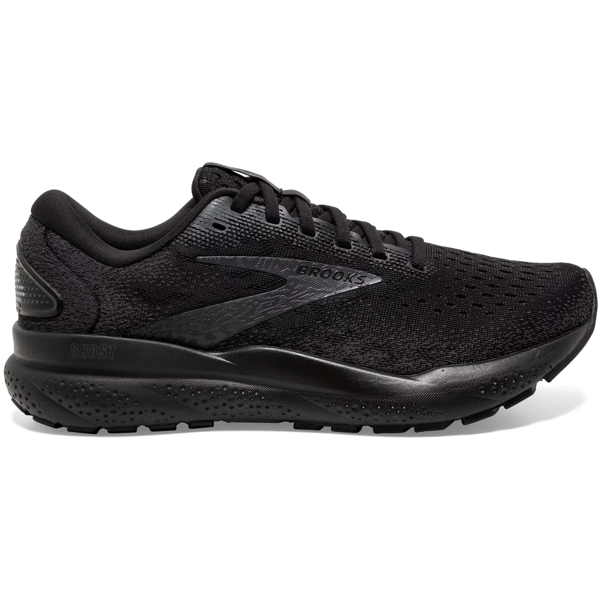 Brooks Women's Ghost 16 Running Shoes Black / Black / Ebony