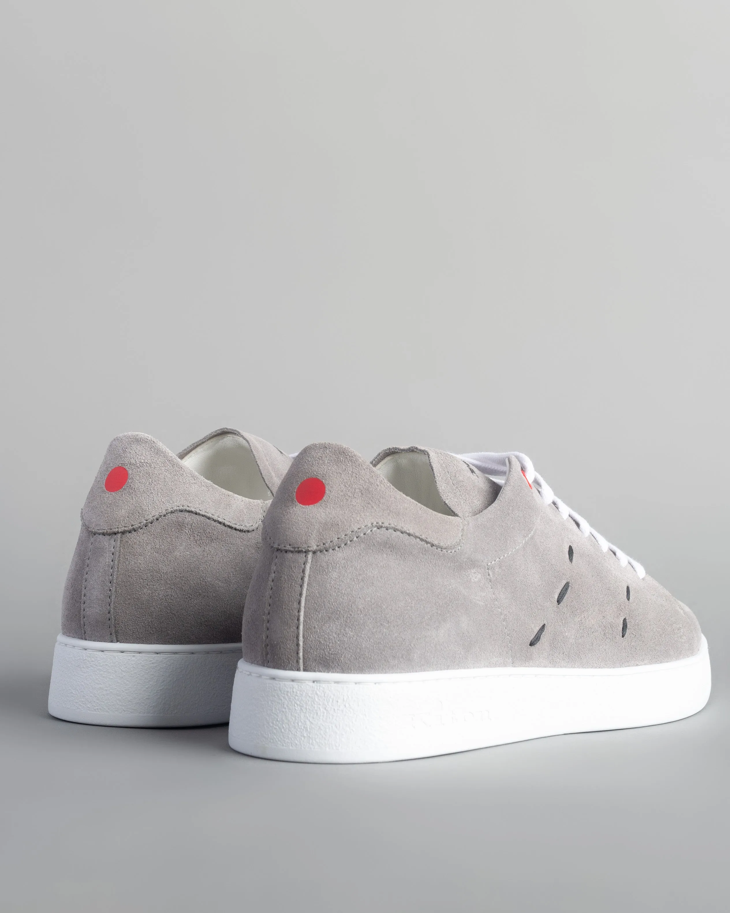 Calfskin Suede Sneakers