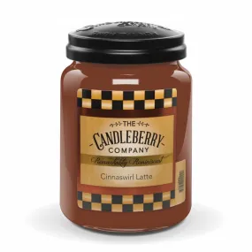 Candleberry Candles | Cinnaswirl Latte Candle | Best Candles on The Market | Hand Poured in The USA | Highly Scented & Long Last