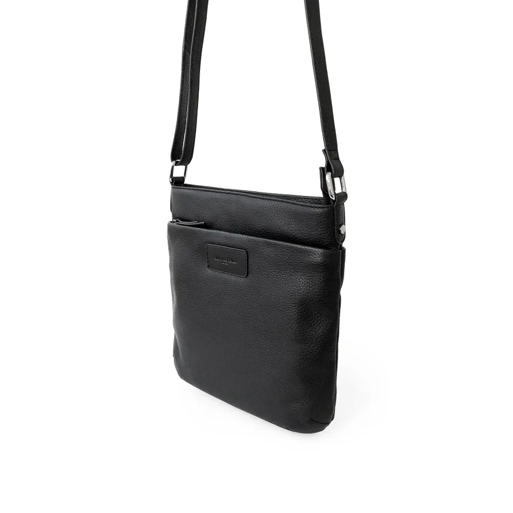 Club Rochelier Ladies' Leather Top Zipper Crossbody