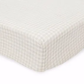 Cotton Muslin Crib Sheet