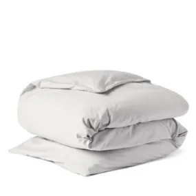 Coyuchi Cotton Percale Duvet Cover, Twin