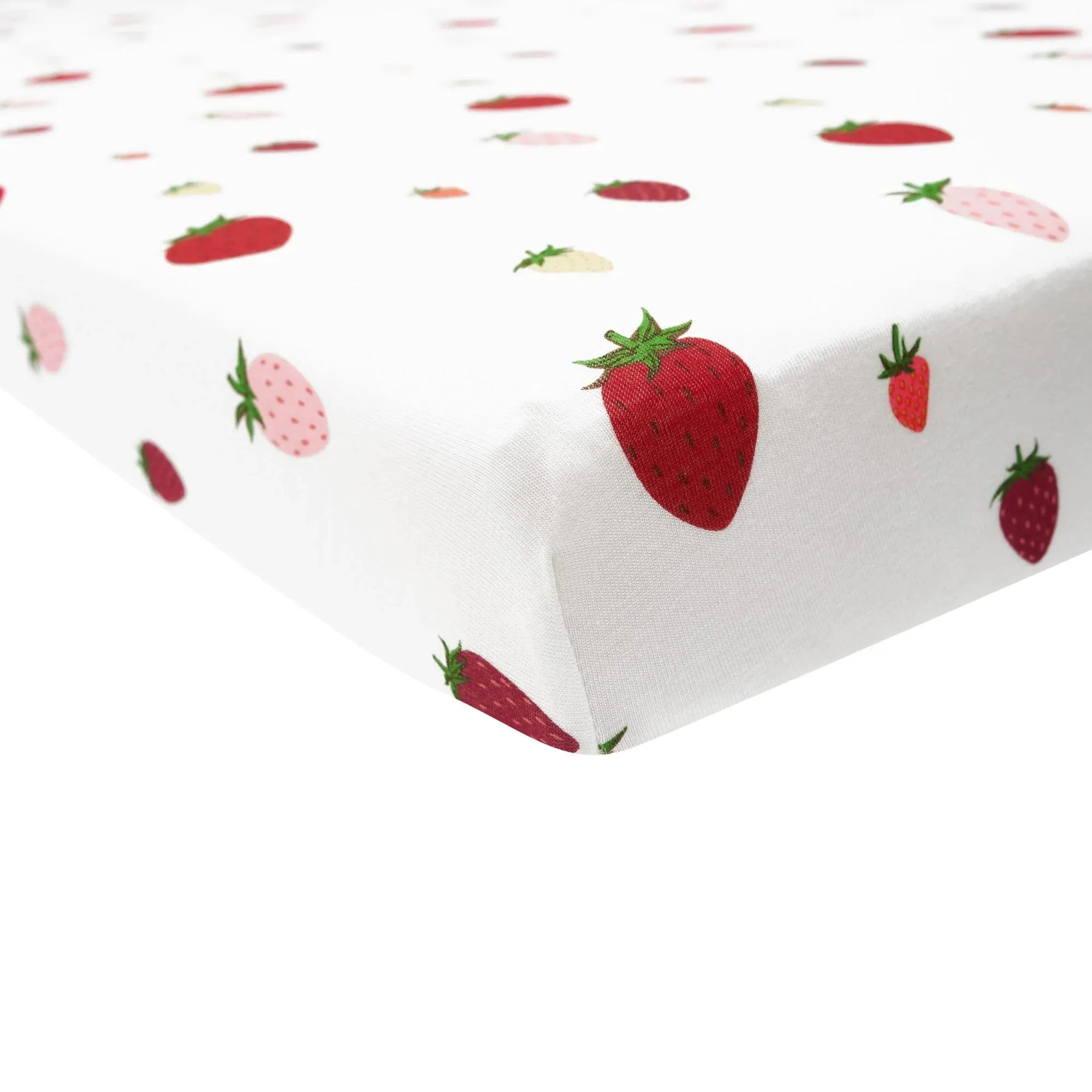 Crib Sheet in Strawberry