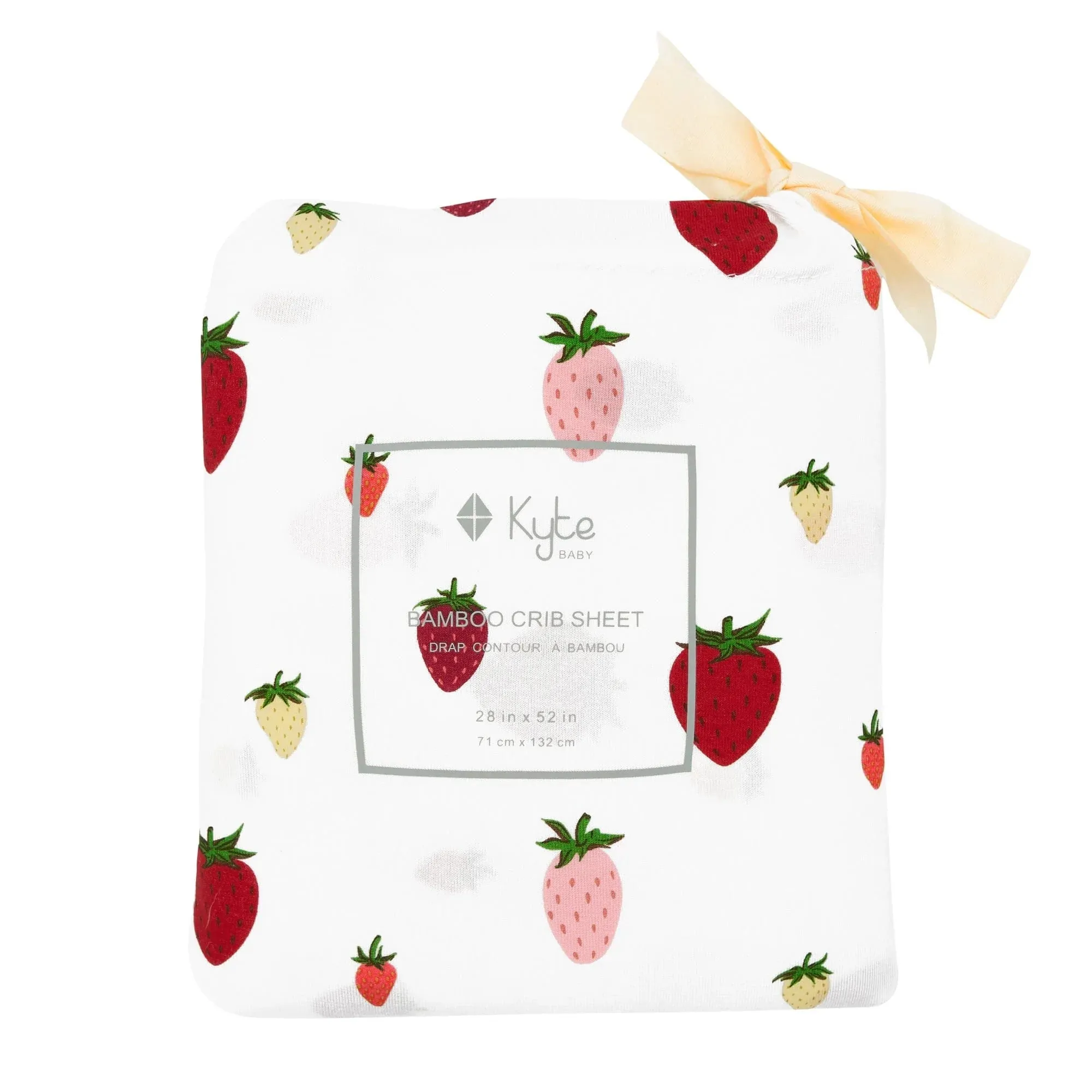 Crib Sheet in Strawberry