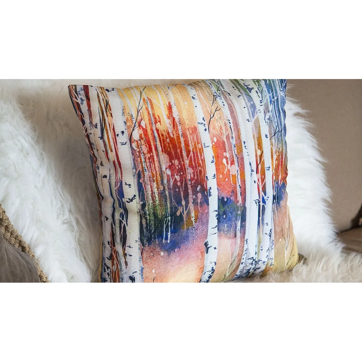 DARK GALAXY THROW PILLOW