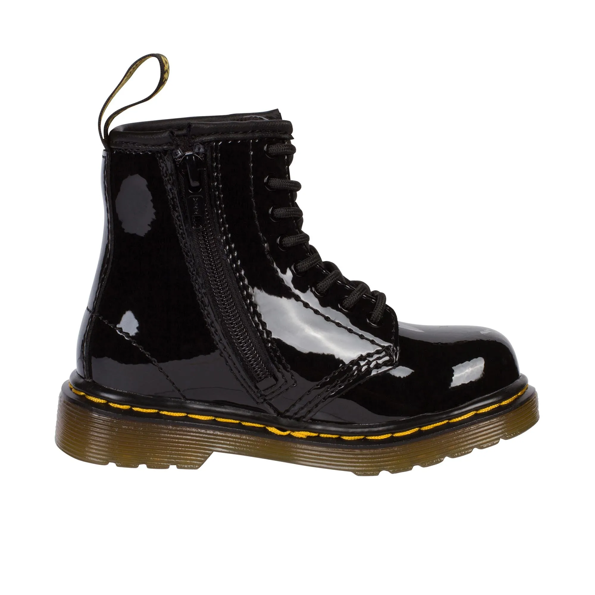 Dr Martens Infants 1460 Patent Lamper Black