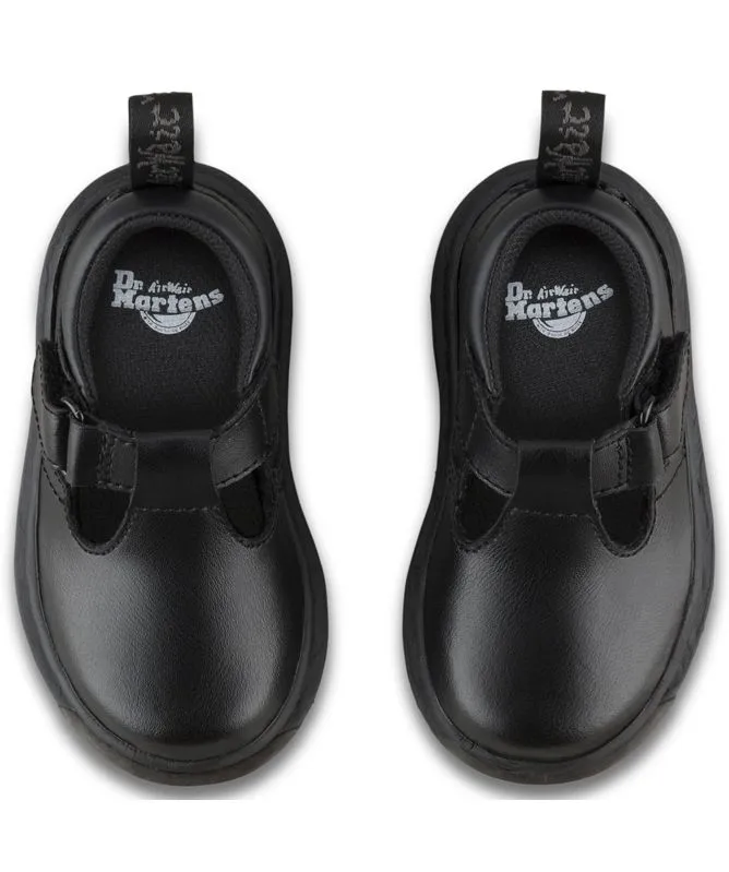 Dr. Martens Unisex Baby Ryan Leather Shoe | Black Lamper