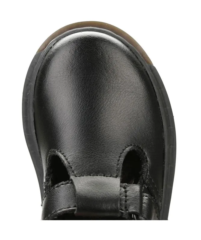 Dr. Martens Unisex Baby Ryan Leather Shoe | Black Lamper