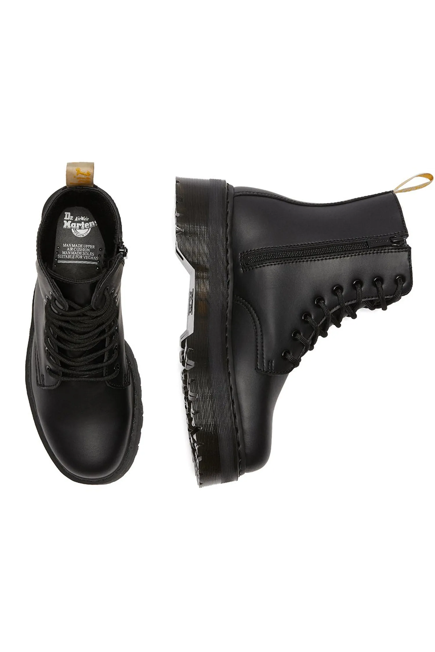 Dr Martens   VEGAN JADON II MONO 8 EYE BOOT, W22