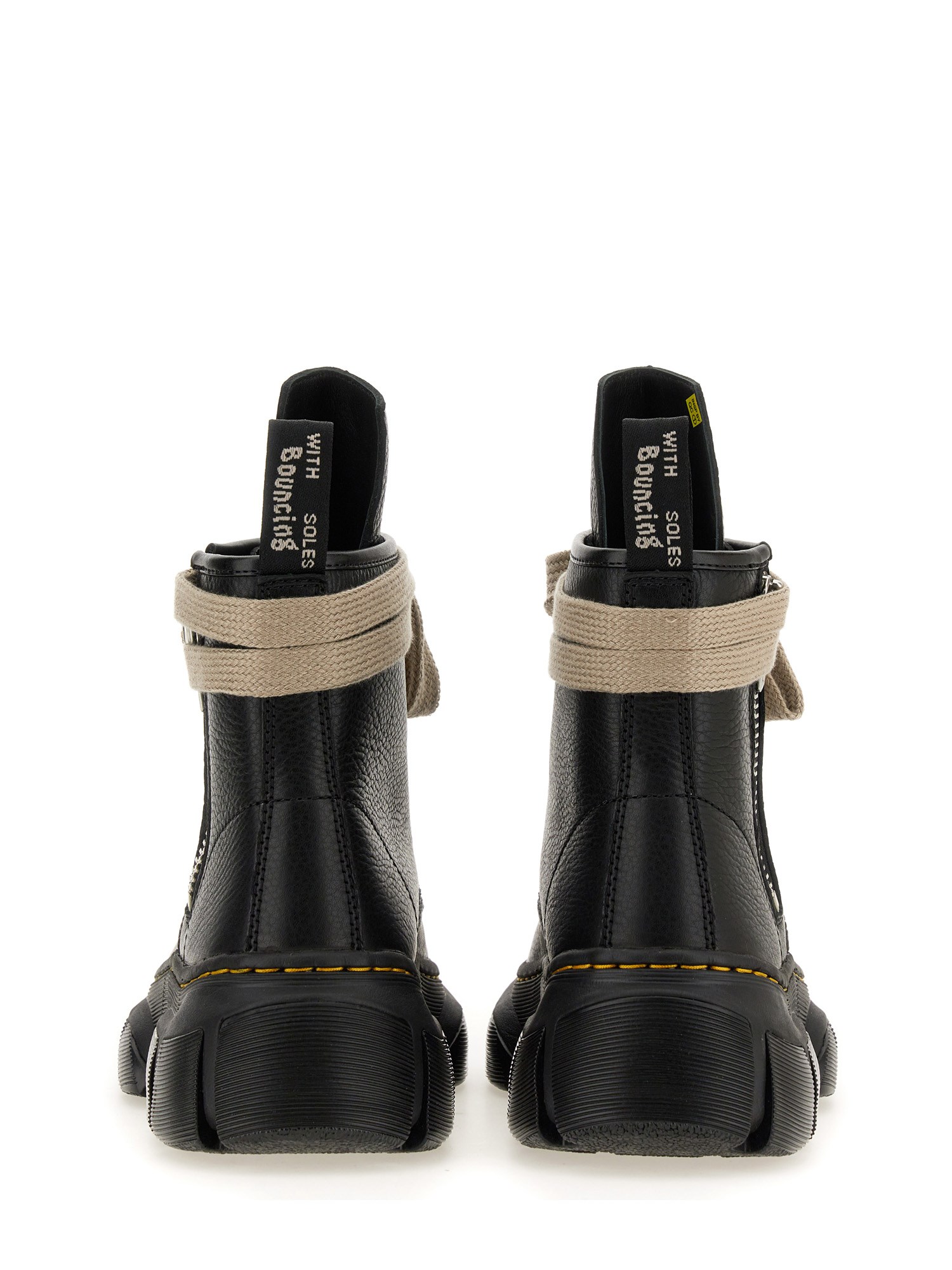 DR. MARTENS X RICK OWENS    1460 DMXL JUMBO LEATHER BOOT