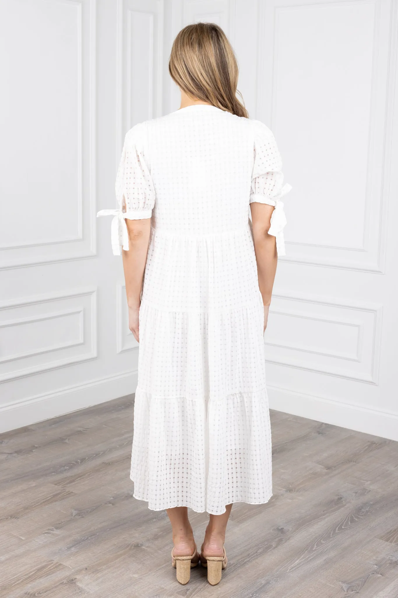 Emery Dress- White