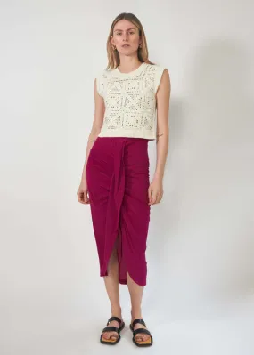 Esperanza Skirt - Deep rose