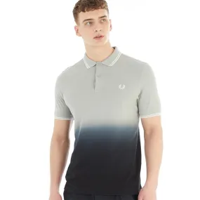 Fred Perry Mens Ombre Polo Limestone