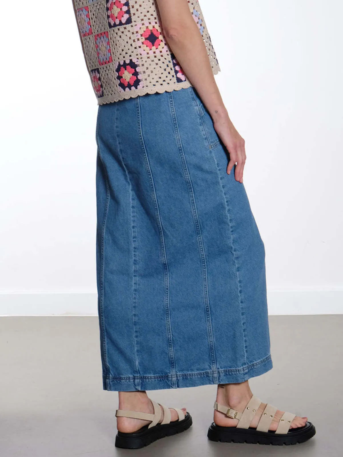 Frilla 4 Skirt - Blue