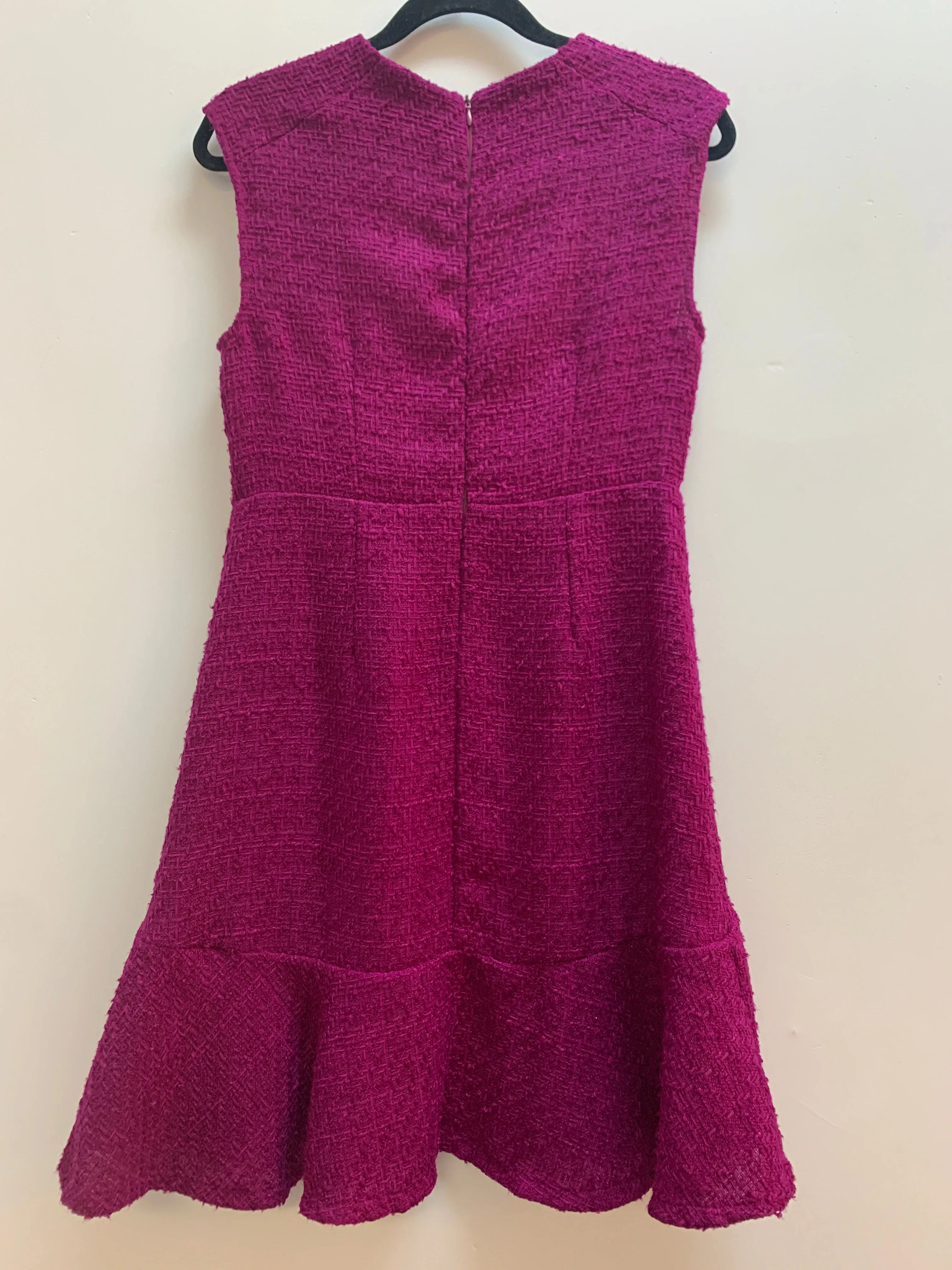 Fuchsia Tweed Dress