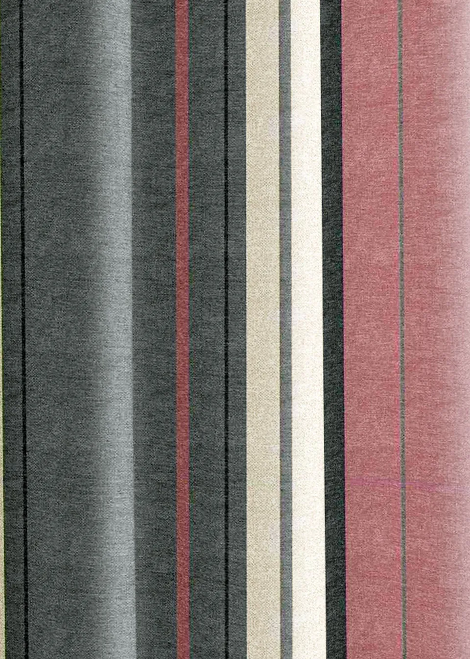 Fusion Whitworth Stripe Pink Eyelet Curtains