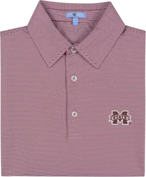 GenTeal Mississippi State Pinstripe Performance Polo