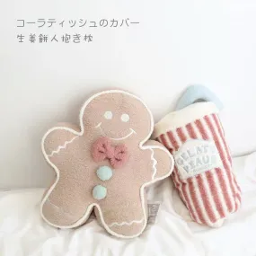 GP style gingerman pillow & coke tissue box