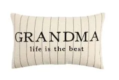 GRANDMOTHERS STRIPED PILLOWS (MULT NAMES)