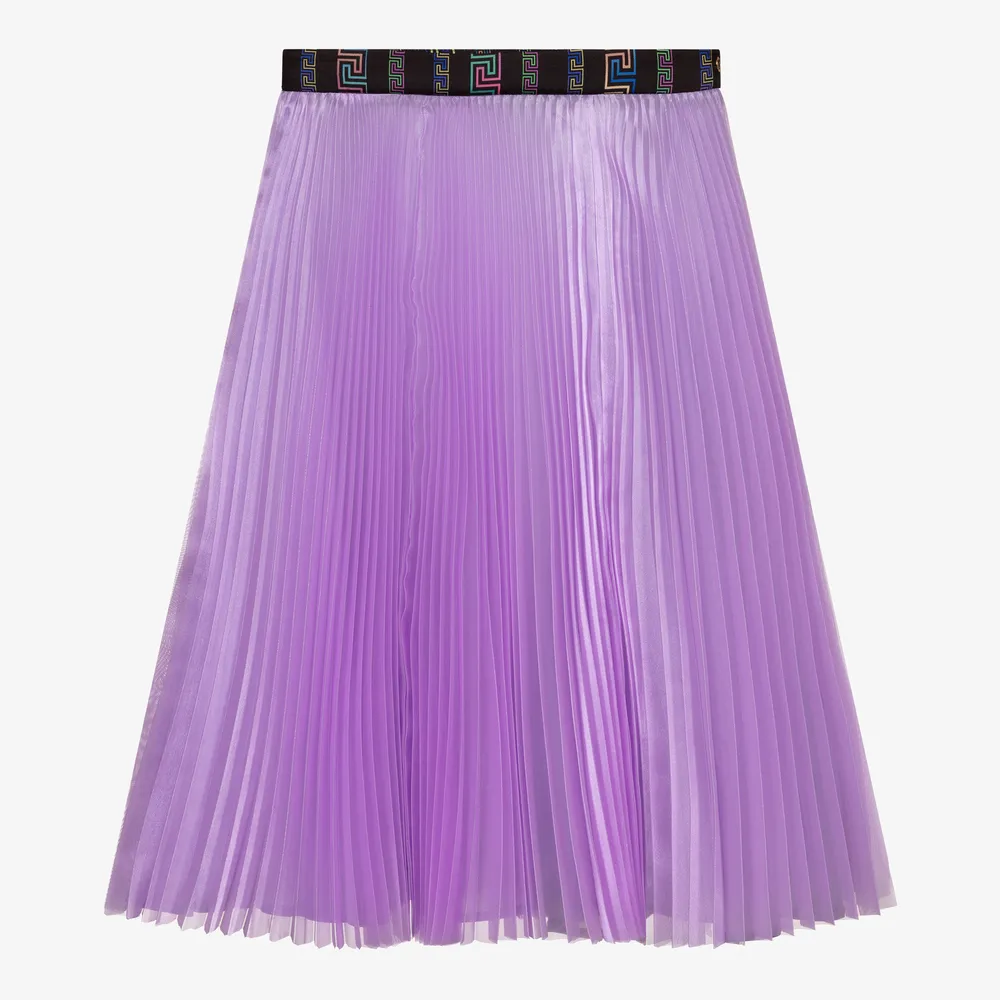 Greca Neon Organza Skirt 