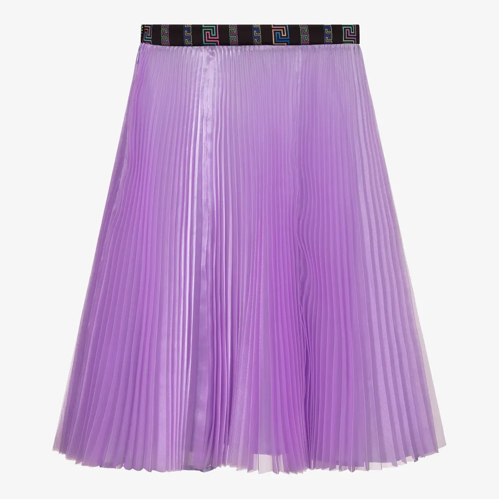 Greca Neon Organza Skirt 