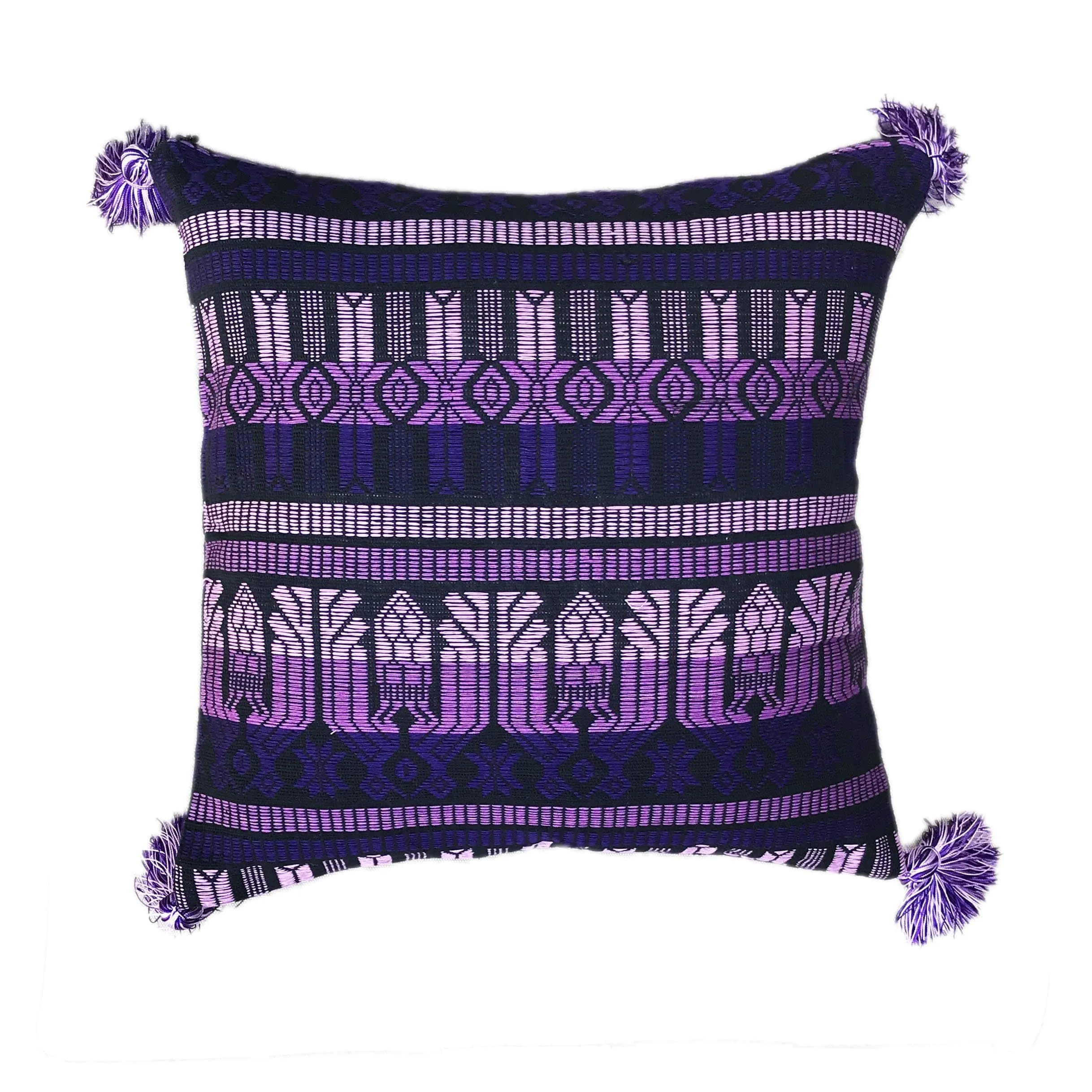 Guatemalan Brocade Throw Pillow