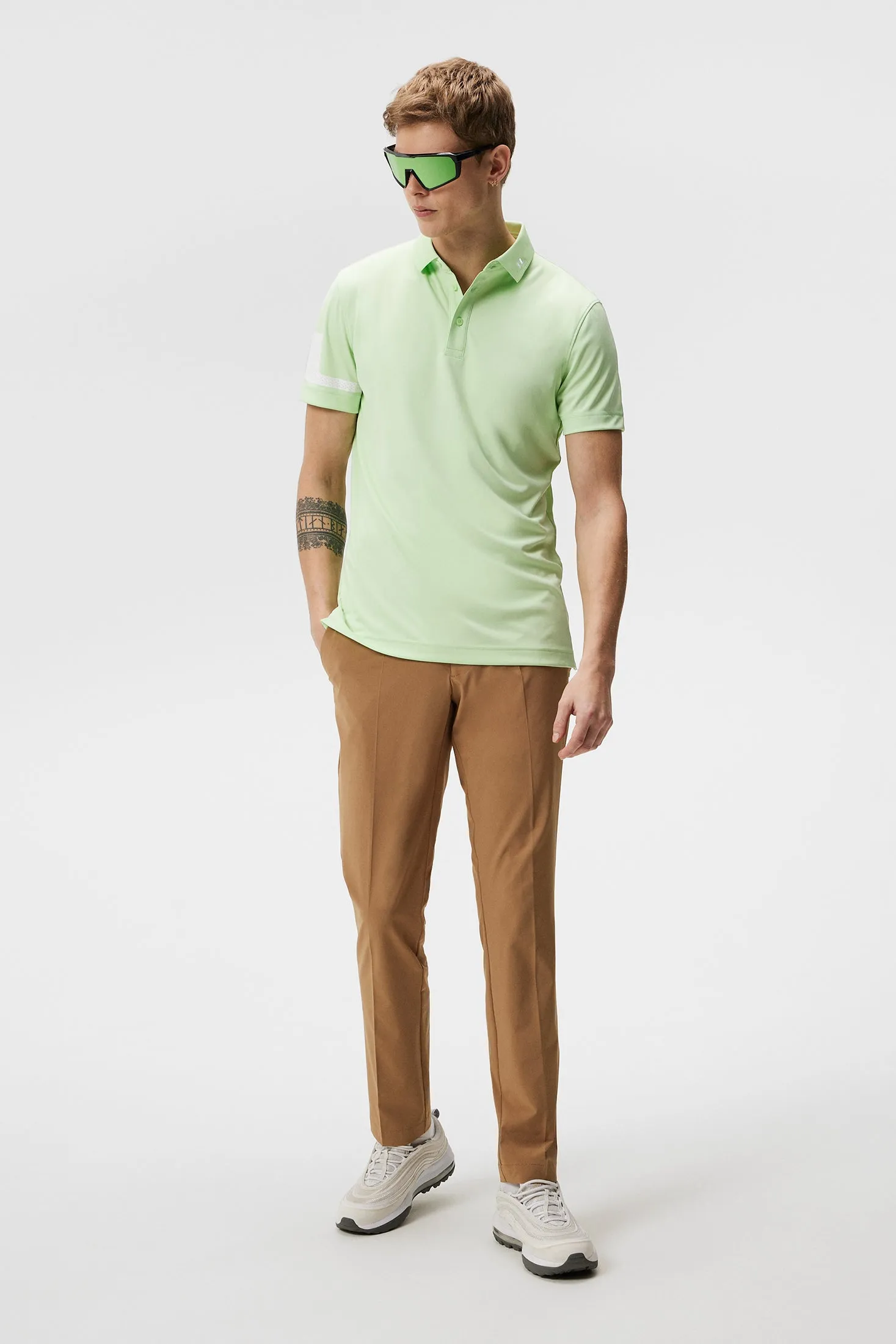 Heath Regular Fit Polo / Patina Green