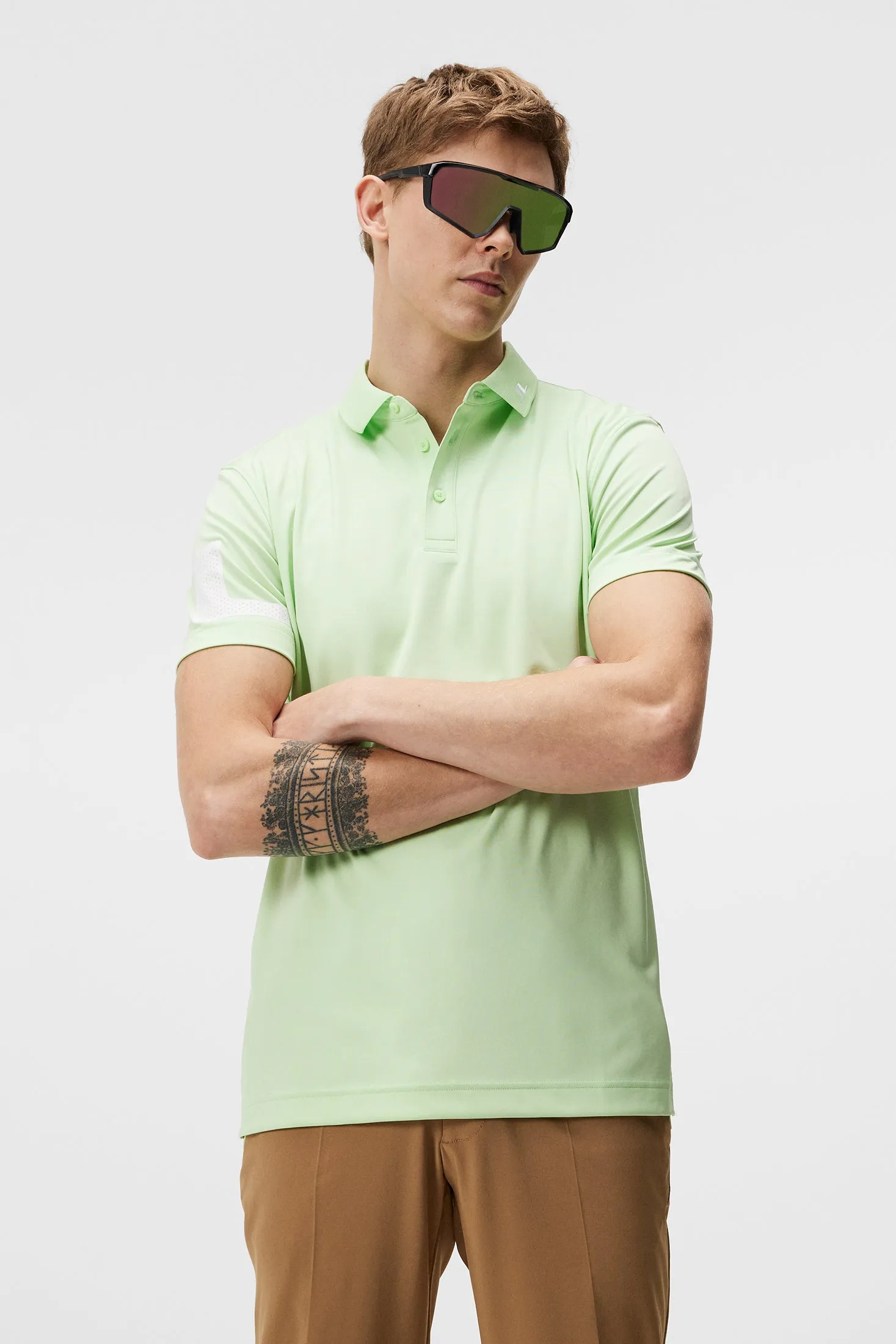 Heath Regular Fit Polo / Patina Green