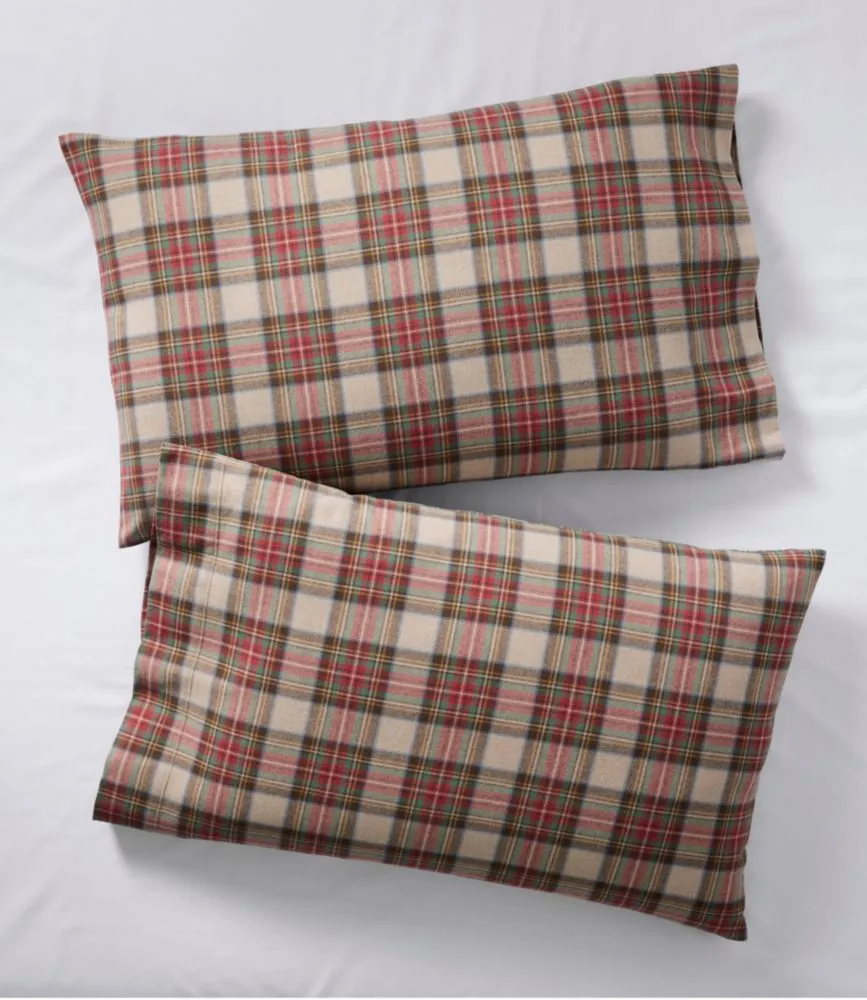 Heritage Chamois Flannel Sheet Collection, Plaid