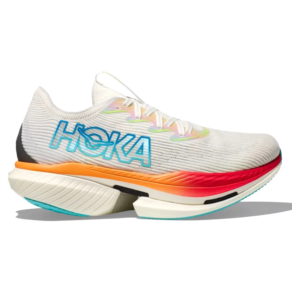 Hoka Cielo X1 Running Shoes Frost / Cerise