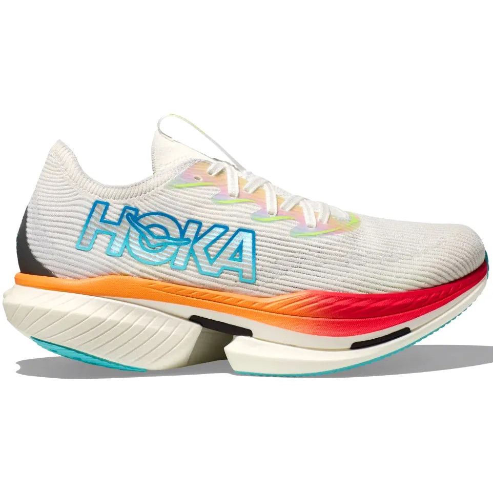 Hoka Cielo X1 Running Shoes Frost / Cerise