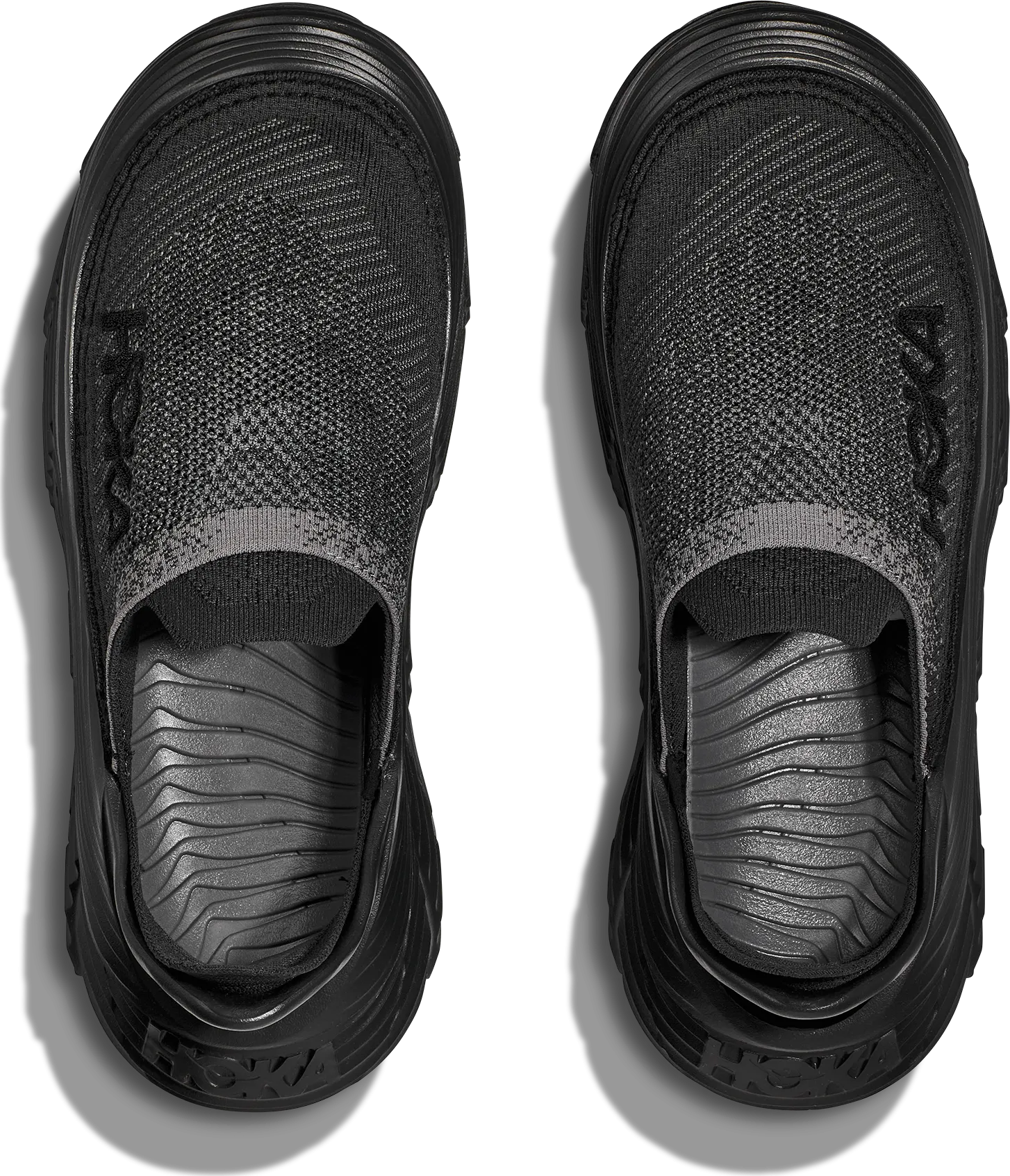 Hoka Unisex Restore TC Black / Black | Buy Hoka Unisex Restore TC Black / Black here | Outnorth